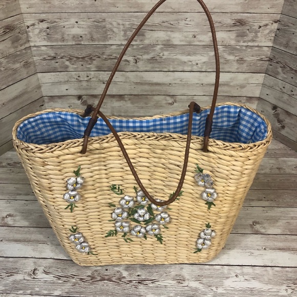 United Colors Of Benetton Handbags - United Colors of Benetton Straw Bag